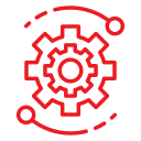 eal Geeks technician setting up secure file and data protection on a computer"